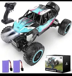 DEERC 1:12 Remote Control Car with Metal Shell, 4WD Off Road Monster Truck - Picture 1 of 8