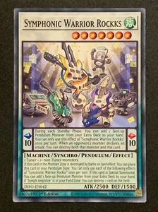 Symphonic Warrior Rockks | DIFO-EN042 | Common | 1st Edition | YuGiOh TCG - Picture 1 of 3
