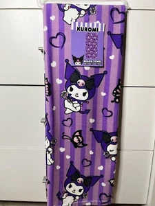 Sanrio Kuromi Super Soft Lightweight Beach Bath Towel- Purple - Picture 1 of 3
