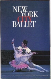 New York City Ballett 101. Staffel 22. November 1994 - 26. Februar 1995 Playbill - Bild 1 von 1