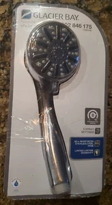 Glacier Bay Handbrause 3 Strahlkopf & Schlauch - Chrom 1002 846 175 - Bild 1 von 1