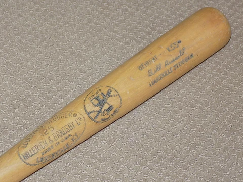 Bill Russell H&B Game Used Bat 1976 Los Angeles Dodgers Cover
