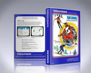 Intellivision UGC - NO GAME - Skiing - Picture 1 of 3