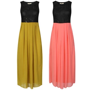 Langes Damen-Maxikleid Chiffon Mode - Bild 1 von 8