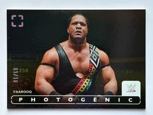 2024 Panini Photogenic WWE Legends Faarooq /10 Gold #61 - Picture 1 of 3