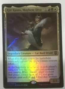 foil KITT KANTO MAYHEM DIVA Streets of New Capenna Commander MTG Magic Gathering - Picture 1 of 1