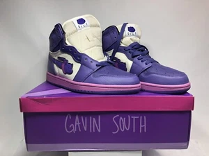 Gavin South / Gilf Gavin "Cat Shoe 1" (Jordan 1 Custom) Size 7 - Picture 1 of 12