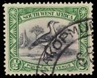 South-West Africa 108A (Sg74a) - Kori Bustard "English" (Pa82965)