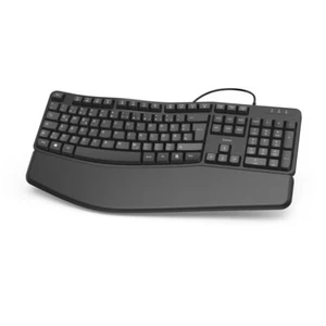 Clavier Ergonomique Repose-Poignet Clavier Filaire PC Ergonomique USB Repose-... - Photo 1/9