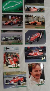 Lot of 10 F1 Grid Cards 1992 GILLES VILLENEUVE Formula One - Bild 1 von 5