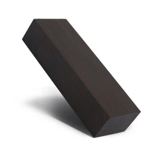 African Blackwood Ebony Wood Material Knife Handle Scales Blanks 120x40x25mm 1Pc - Picture 1 of 8