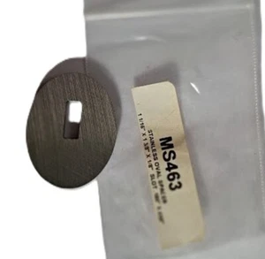 2 ct Edelstahl ovale Abstandshalter - #ms463 Premium Qualität! - Bild 1 von 1