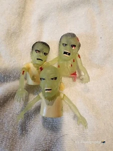 Vintage 1990s ACC rubber Halloween monsters finger puppets - Picture 1 of 1