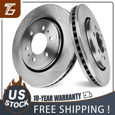 Front Brake Rotors Vented for 2007 - 2021 Lincoln Navigator Ford Expedition Foto 1 de 4