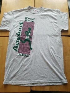 Vintage Jerzees Gr. XL Acushnet Massachusetts Road Race 1993 Single Stitch TShirt - Bild 1 von 12