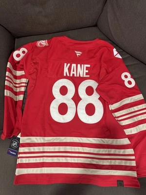 Patrick Kane Detroit Red Wings Red Jersey Mens Size XL (54) NEW - Image 1 of 4