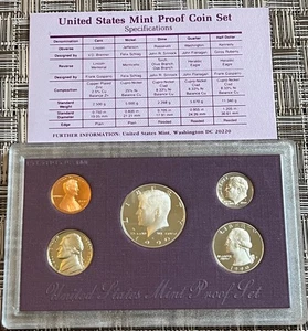 1990 U.S. Proof Set - Picture 1 of 3
