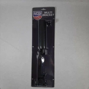 Flagpole-To-Go Flagpole Multi Bracket - Black Brand New - Picture 1 of 3