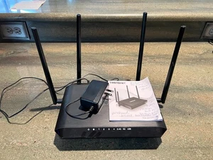 TRENDnet TEW827DRU Ac2600 StreamBoost Gigabit Ethernet Wireless Router - Picture 1 of 2