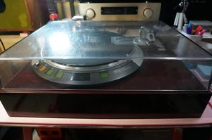 DENON DP-57M Direct Drive Turntable System Analog Record Player Wood Vintage - Picture 1 of 7