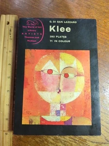 Klee his life and work G Di San Lazzaro pbk Exc Cond 1967 English Version London - Imagen 1 de 8