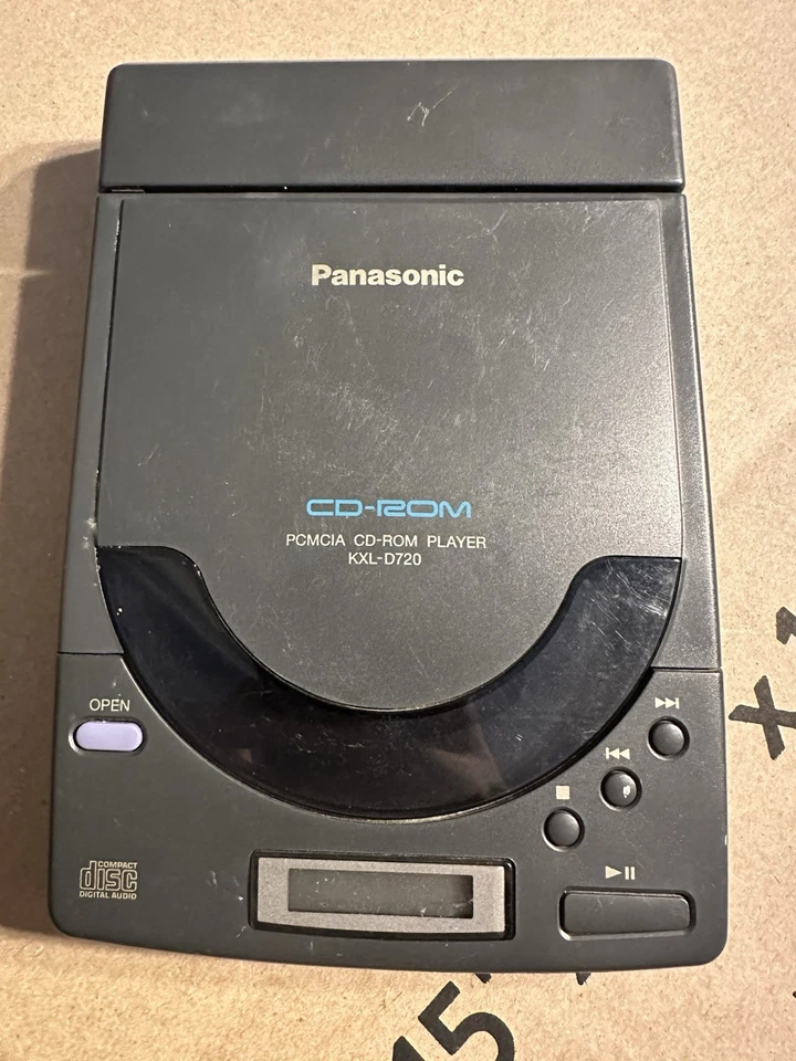 Vintage 1995 Panasonic KXL-D720 CD-Rom CD Player Tested Working - Image 1 of 4