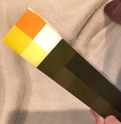 GEBRAUCHT/VG 12x2x2" Klassische Minecraft Taschenlampe LED Lampe/Aufhängbar Nachtlicht Geschenk/Dekor - Bild 1 von 4