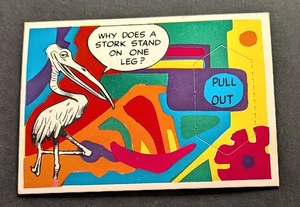 1968 Scanlens Rowan & Martins Laugh In Stork Pull Out Card 66 UNPOPPED NM - Picture 1 of 2