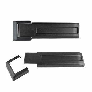Set of Tailgate 2 Hinge Trim Covers Black Fits For 2007-2018 Jeep Wrangler JK - Picture 1 of 10