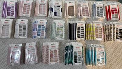 ** Новый ** лот из 78 упаковок Салли Хансен полоски для ногтей разнообразие 32 полоски в упаковке - Изображение 1 из 4