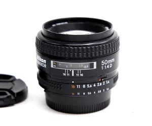 Lente Nikon NIKKOR 50 mm f/1,4 D AF Prime - Excelente - Imagen 1 de 5