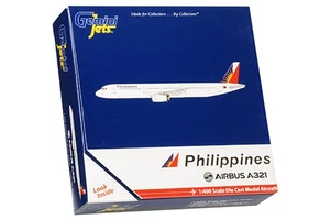 GJPAL1343 GeminiJets A321-200 1/400 Model RP-C9901 Philippine Airlines - Picture 1 of 2