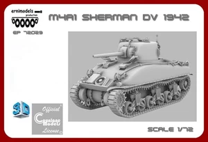 3D Printing M4A1 Sherman DV  1/72 - Bild 1 von 3
