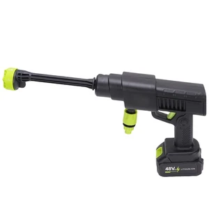 Portable Car Washer Cordless High Pressure 14-cylinder Piston Motor 8-10m PJLD - Picture 1 of 22