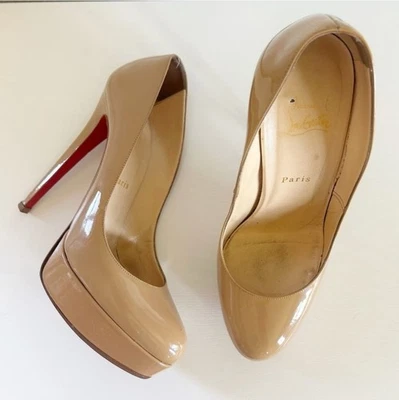 Christian Louboutin Bianca Patent Leather Platform Stiletto  EU 41(Size 9 US) - Image 1 of 4