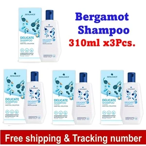 4x Bergamot Extra for Dry Damaged Hair Loss Delicate Shampoo Treatment 310 ml - Picture 1 of 12