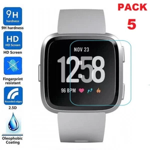 Per Fitbit Versa, Versa Lite Vetro Temperato Protezione Schermo per Smart Watch 5x - Foto 1 di 3