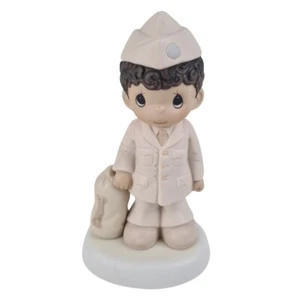 🚨 Precious Moments 527297 Bless Those Who Serve Our Country Military Figurine - Picture 1 of 8