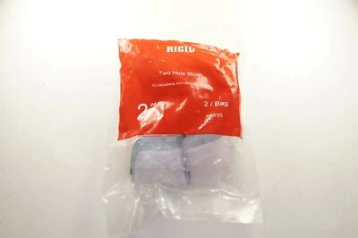 44835 Sigma Electric 2" Two Hole Strap Rigid Conduit Bag of 2 NOS - Image 1 of 2