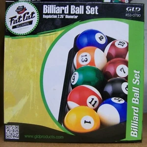 Fat Cat Billardbälle Set 2-1/4" regulierbare Größe Billardtischbälle - Bild 1 von 2