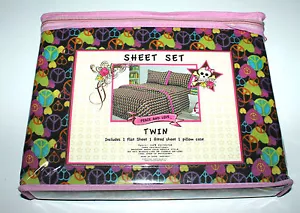 TWIN BETTLAKEN SET PEACE AND LOVE COTTON RICH 3 TEILIGES SET BETTLAKEN - Bild 1 von 5