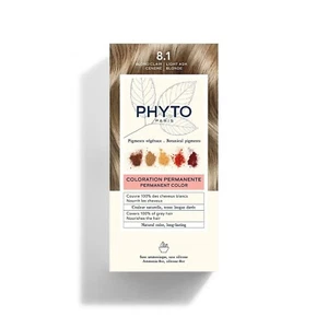 Phyto Hair Color Kit 8.1 Light Ash Blonde Ammonia Free Coloring - Picture 1 of 1