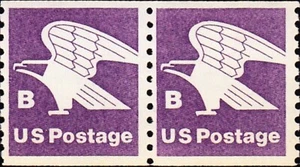 US #1820 MNH Pair 1981 18c Non-Denominated B-Rate Eagle - Picture 1 of 1