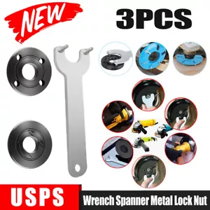 Grinder Flange Lock Nut Wrench Fit Milwaukee Dewalt Makita 4-1/2"5" 5/8-11 Parts - Bild 1 von 10