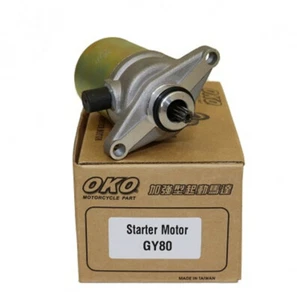MOTOR DE ARRANQUE OKO 50cc 60cc 80cc ALTO PAR QMB139 - Imagen 1 de 6