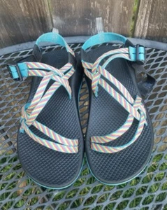 Chaco Z2 Kids Size 3 Rainbow Strappy Sport Sandals Waterproof (Women Size 4.5) - Picture 1 of 10