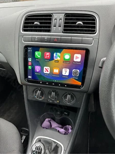 For VW Polo 2009-2013 9" CarPlay Car Stereo Radio Android 13 GPS Navi BT Player - Picture 1 of 22