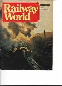The Railway World Magazine - January 1975 Issue Vol 36 No 417 - Ian Allan - Picture 1 of 1