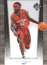 2006-07 Ultimate Collection Detroit Pistons Basketball Card #35 Richard Hamilton