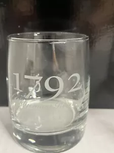 Ridgemont Reserve 1792 Straight Bourbon Whiskey Etched Rocks Glass - Picture 1 of 3